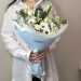 Белоснежный букет с лилией